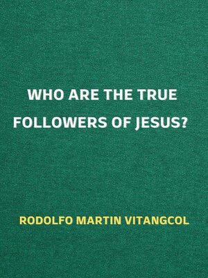 cover image of Who Are the True Followers of Jesus?